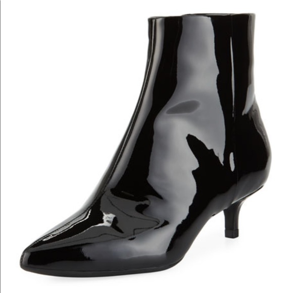 Taryn Rose Shoes - Taryn Rose
Nora Patent Kitten-Heel Booties